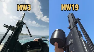 Call of Duty Modern Warfare 2019 vs Modern Warfare 3 Weapon Comparison