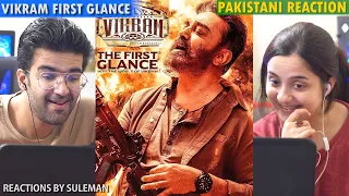 Pakistani Couple Reacts To VIKRAM - The First Glance | #KamalHaasan232 | Kamal Haasan | Lokesh K