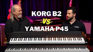 Which Digital Keyboard is Better? | Korg B2 vs Yamaha P45