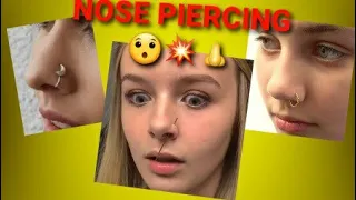 Nose piercings compilation 😍💥