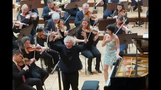 Happy Birthday Yuja With Sir Simon Rattle & Czech Philharmonic,  Rudolfinum, February 10, 2024 15:48