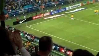 Brasil x França - Arena Grêmio - Gol Hernanes 09/06/2013