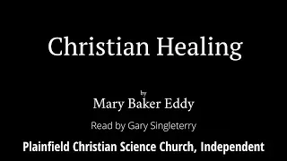 Christian Healing by Mary Baker Eddy