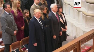 President Trump attends National Prayer Service