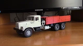 Итог сборки масштабной модели грузовика КрАз 257 АВД