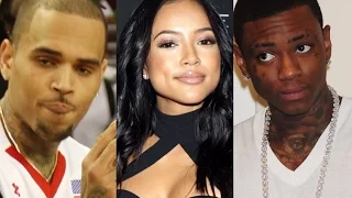 Karrueche Disses Chris Brown after he mentions her in his beef with Soulja Boy. Soulja Clowns Chris.