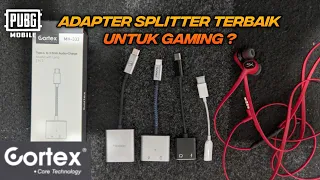 ADAPTER SPLITTER TERBAIK : CORTEX MH333 VS MCDODO - PUBG MOBILE