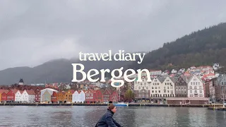 travel diary | Bergen ⚓️ Bryggen, Fløibanen, Fløyen, Fishmarket, Bergenhus fortress