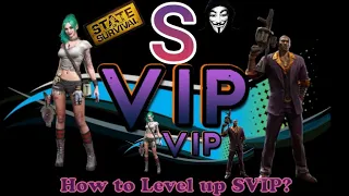 State Of Survival | SVIP Level up | Guide