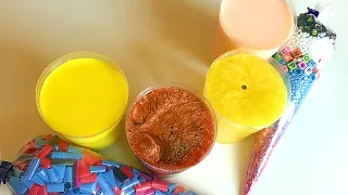 Making Crunchy Slime With Piping Bags And Dripping Glue | Satisfying Video #30 #usaslime