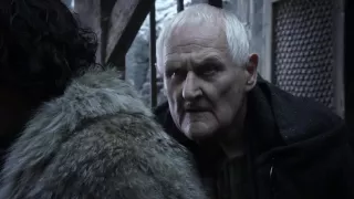 Meistre Aemon revela sua origem para Jon Snow