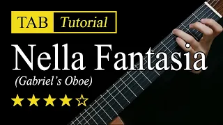 Nella Fantasia (Gabriel's Oboe) - Guitar Lesson + TAB