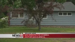 Domestic stabbing suspect arrested