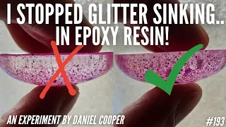 GLITTER VS GRAVITY... I DID IT!!! A Resin Art Video By Daniel Cooper