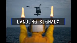 HELICOPTER MARSHALLING SIGNALS