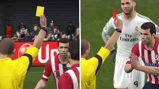 Second Yellow Card From PES 1997 to 2022