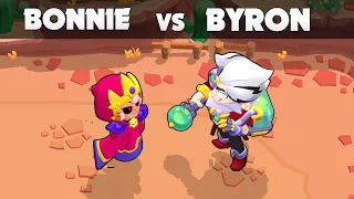 BONNIE vs BYRON | 1vs1 | Brawl Stars