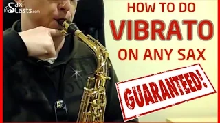 Vibrato On Saxophone: Easy Lesson For Beginners