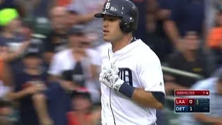 LAA@DET: Tigers take early lead on Kinsler's home run