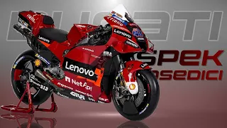😱350 KPJ !!! Ini dia spek Ducati Desmosedici GP22 Motor Juara MotoGP 2022 Pecco Bagnaia