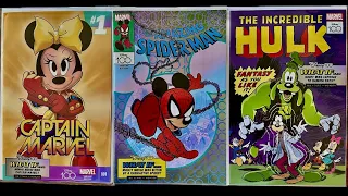 Disney 100 Variant Covers From Marvel Comics Entire Complete Set