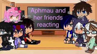Aphmau and her friends Reacting￼