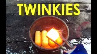 5,000°F Tungsten Cube Vs Twinkies