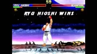 Mk vs Sf II Ryu vs Scorpion Rematch
