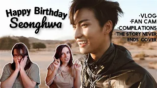 HAPPY BIRTHDAY SEONGHWA! | Draw My Life + Vlog + 'WONDERLAND' FanCam + Compilations & Cover Reaction