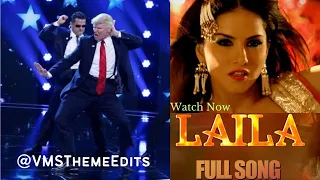 Laila Song - Shootout At Wadala | Trump Version Funny Dubbed 🤑 | VMS Theme Edits #Laila #lol