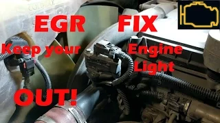 EGR Quick Fix - Keep that Engine light OUT