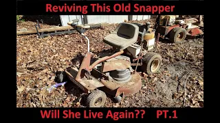 My wife is mad this time, I brought home 2 old Snapper mowers