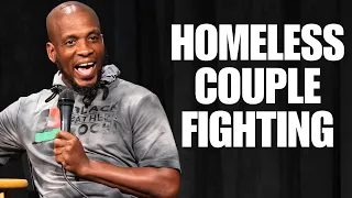 Homeless Couple Fighting | Ali Siddiq Stand Up Comedy