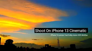 iPhone 13 Cinematic HDR Dolby vision 4k60fps Video Test #rajeshtechy #iphone13 #viral #iphone15