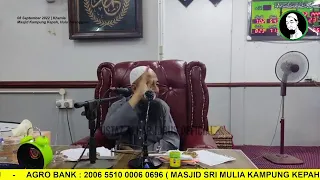 🔴 Siaran Langsung 08/09/2022 Kuliah Maghrib & Soal Jawab Agama - Ustaz Azhar Idrus