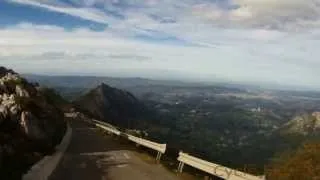 Descent of Angliru - Cycling in Spain