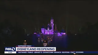 Disneyland reopens today