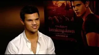 Taylor Lautner The Twilight Saga: Breaking Dawn - Part 1 interview