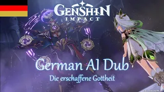 Genshin Impact - Die erschaffene Gottheit (German AI Dub)#elevenlabs  #genshinimpact