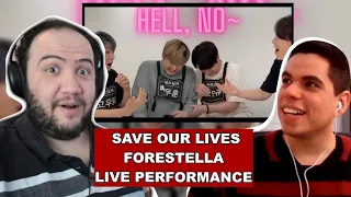 Different side of FORESTELLA - Save our lives LIVE - TEACHER PAUL REACTS