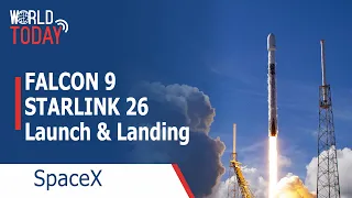 SpaceX |Falcon 9 | Starlink 26|  Launch and Landing|Replay