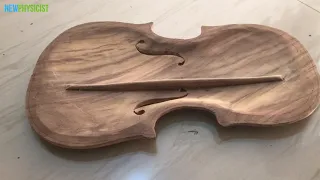 How to Make A Violin 🎻 Homemade Violin | DIY Guide