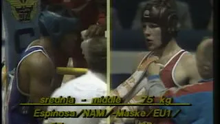 Ángel Espinosa (CUB) vs. Henry Maske (GDR) 1987 World Cup (75kg)
