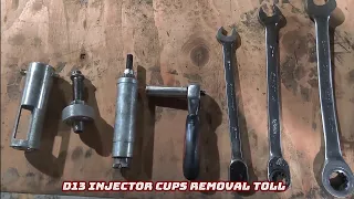 Injector cups removal tool/Volvo D13