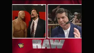 Ted DiBiase, Stone Cold Steve Austin Promo. Ted announces he will leave WWF if Savio Vega wins! WWF