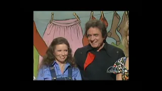 Johnny Cash & June Carter Cash; Hee Haw 1986