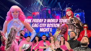 VLOG 2 🎀 PINK FRIDAY 2 WORLD TOUR 🎀 GAG CITY BOSTON NIGHT 1 👑 NICKI MINAJ 👑