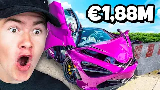 €1.000.000 Supercar Crashes!