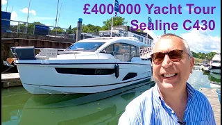 £400,000 Yacht Tour : Sealine C430