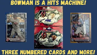 Bowman Boxes Are Hit Machines